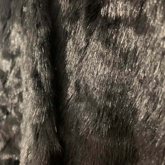 H&M Black Faux Fur Jacket - Picture 7 of 10